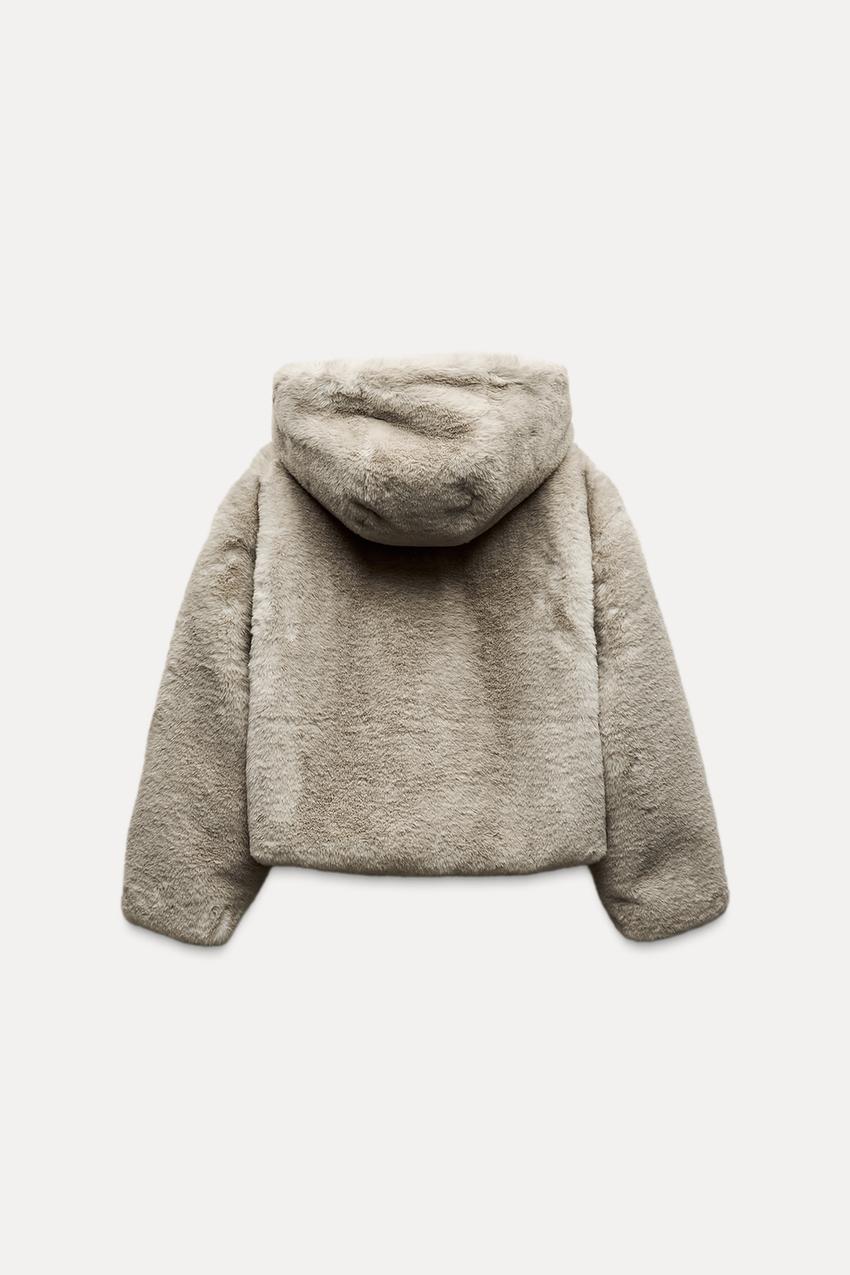 Hooded Teddy Jacket