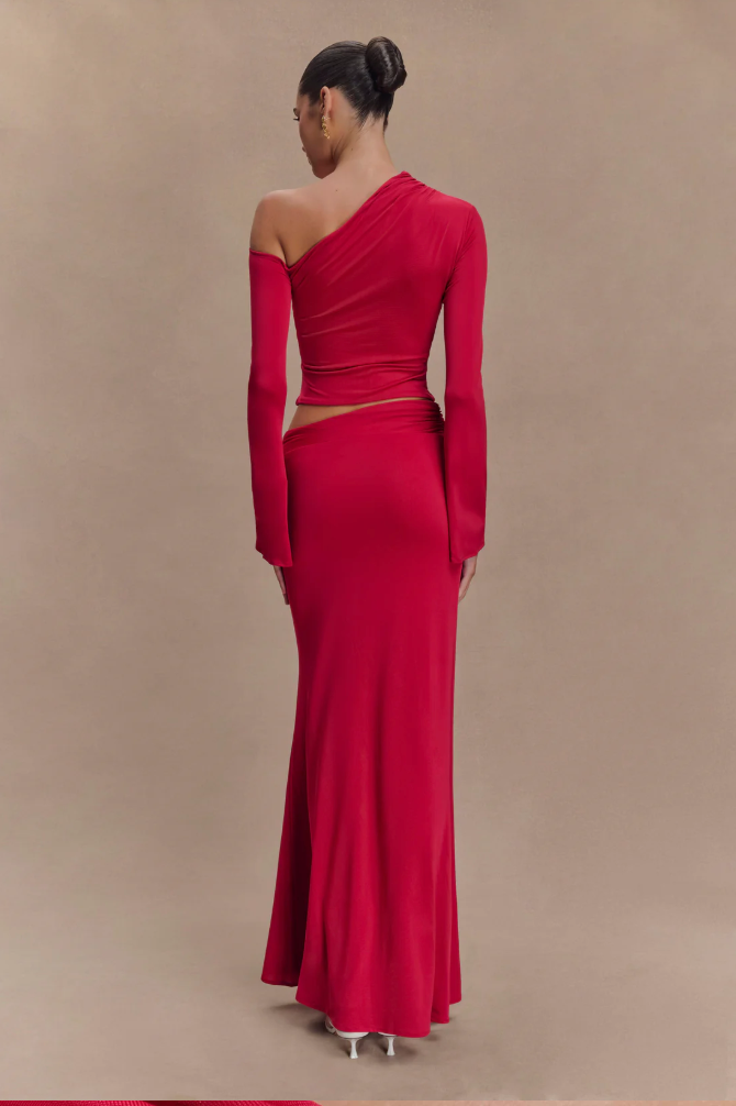 Pink Asymmetrical Set