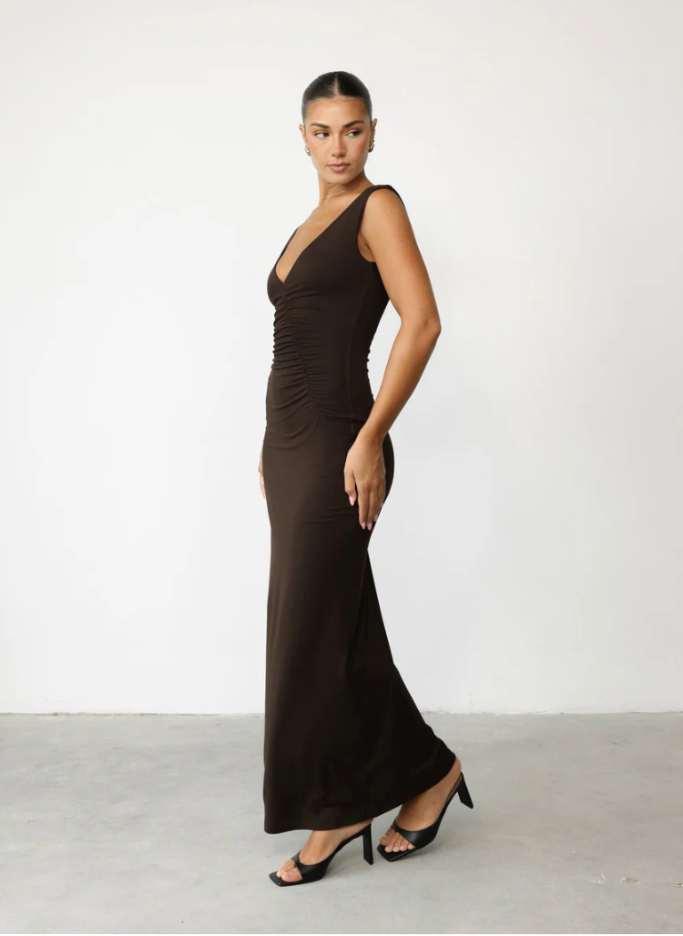 Chocolate Maxi Dress