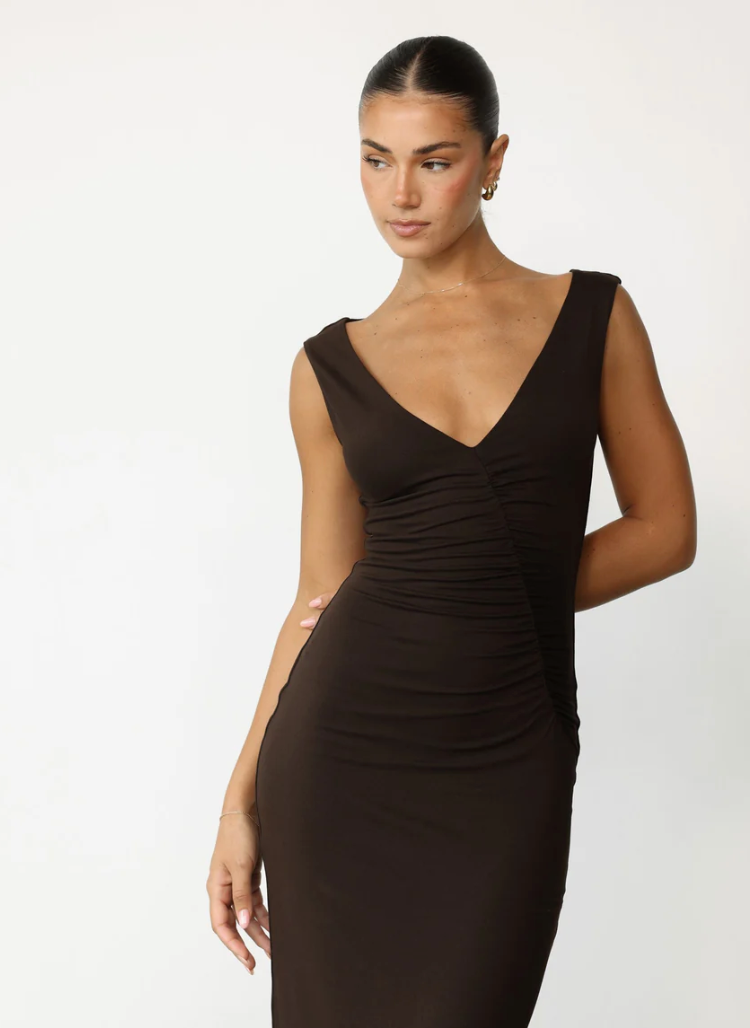 Chocolate Maxi Dress